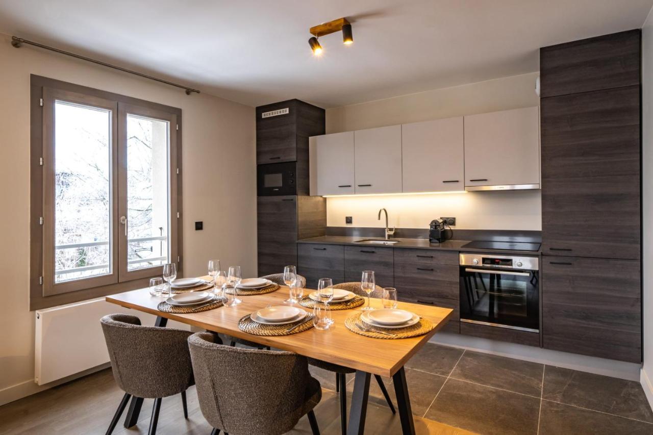 Perle Blanche - Brand New 2 Bedroom Apartment Perfectly Located Chamonix Eksteriør bilde