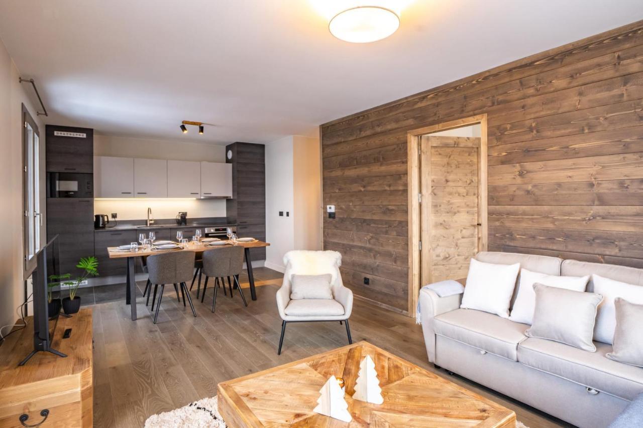 Perle Blanche - Brand New 2 Bedroom Apartment Perfectly Located Chamonix Eksteriør bilde