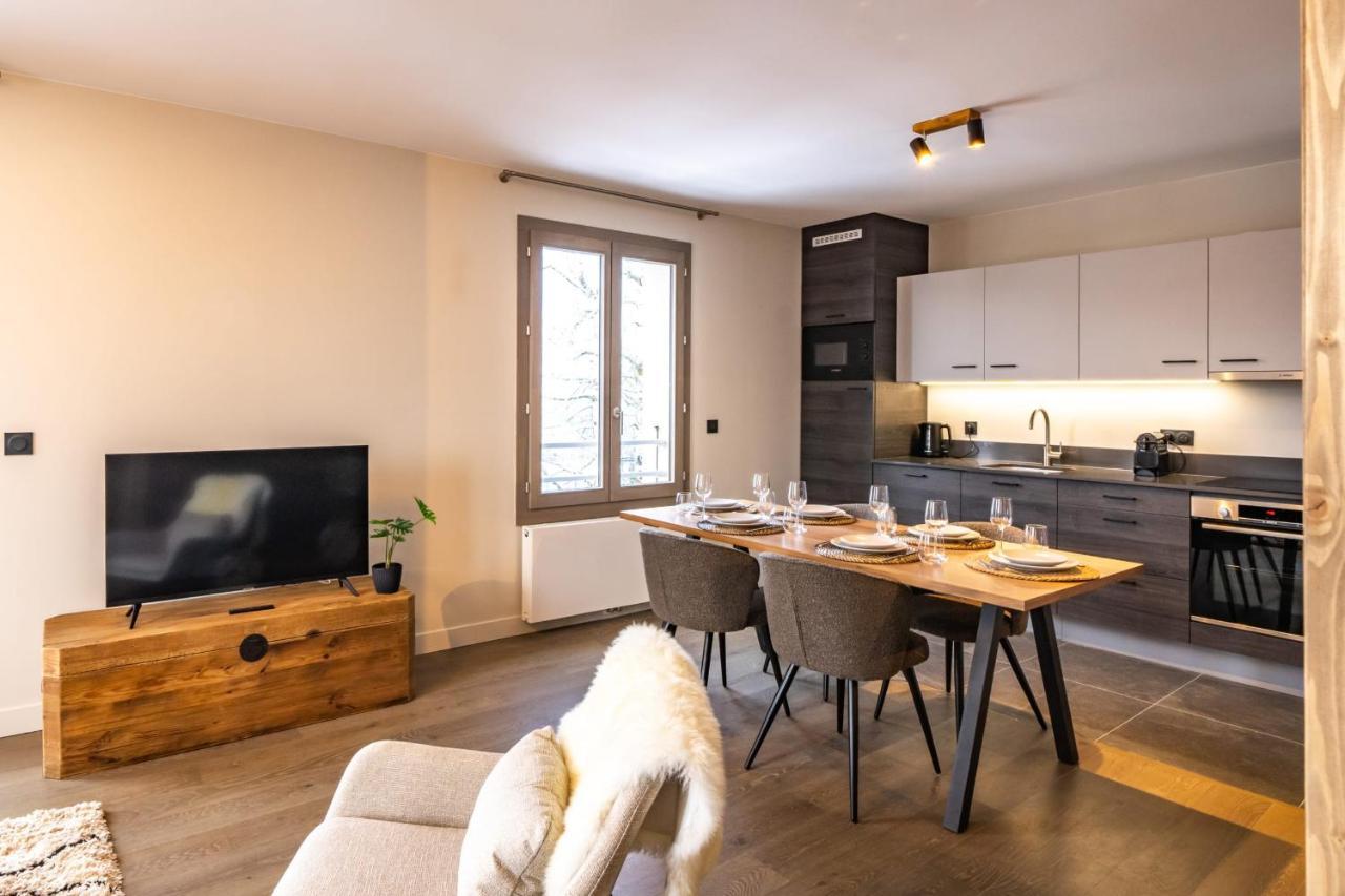 Perle Blanche - Brand New 2 Bedroom Apartment Perfectly Located Chamonix Eksteriør bilde