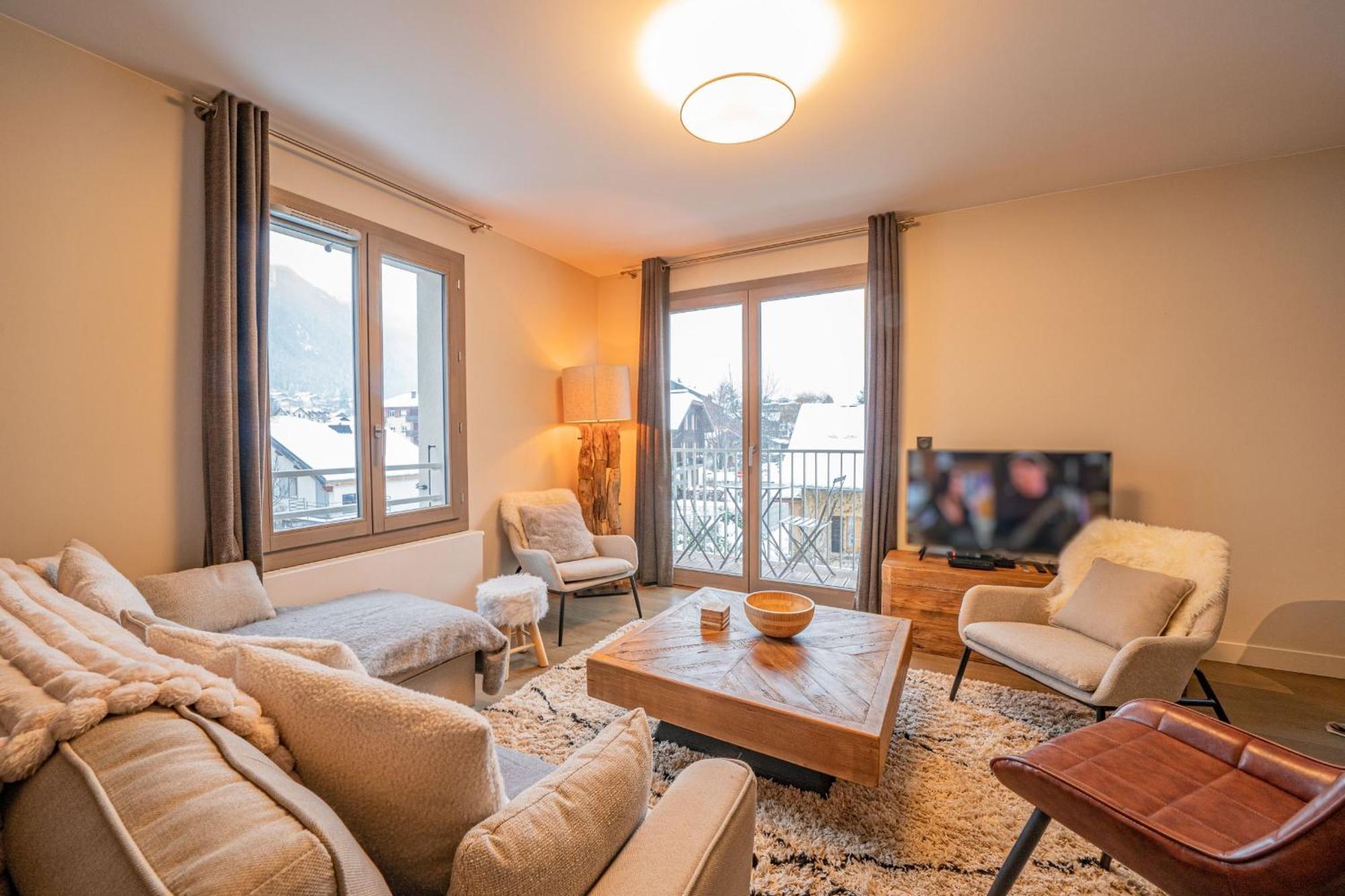 Perle Blanche - Brand New 2 Bedroom Apartment Perfectly Located Chamonix Eksteriør bilde