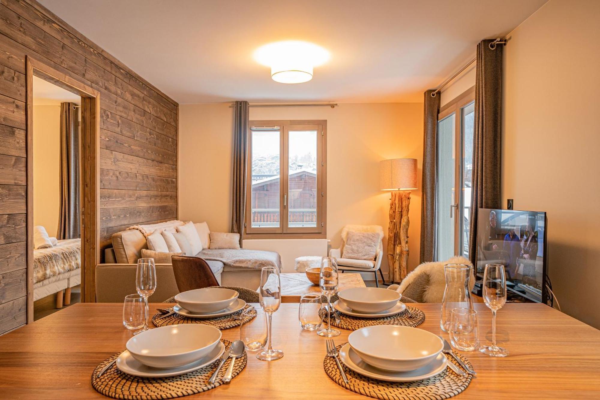 Perle Blanche - Brand New 2 Bedroom Apartment Perfectly Located Chamonix Eksteriør bilde